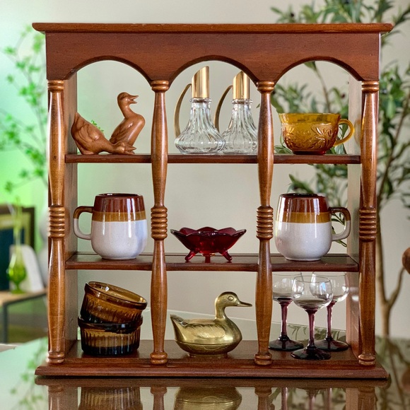 cornwall wood products Other - Vintage Cornwall Wood Products wall curio